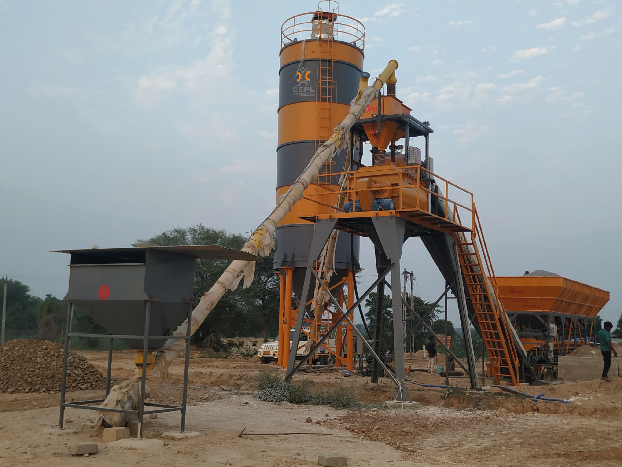 Stationary Concrete Batching Plant Manufacturers 